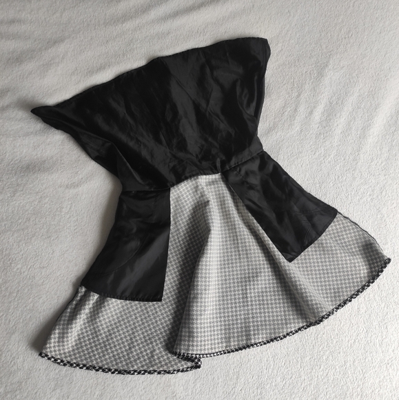 Houndstooth Skater Skirt Mini Size M - Picture 6 of 10